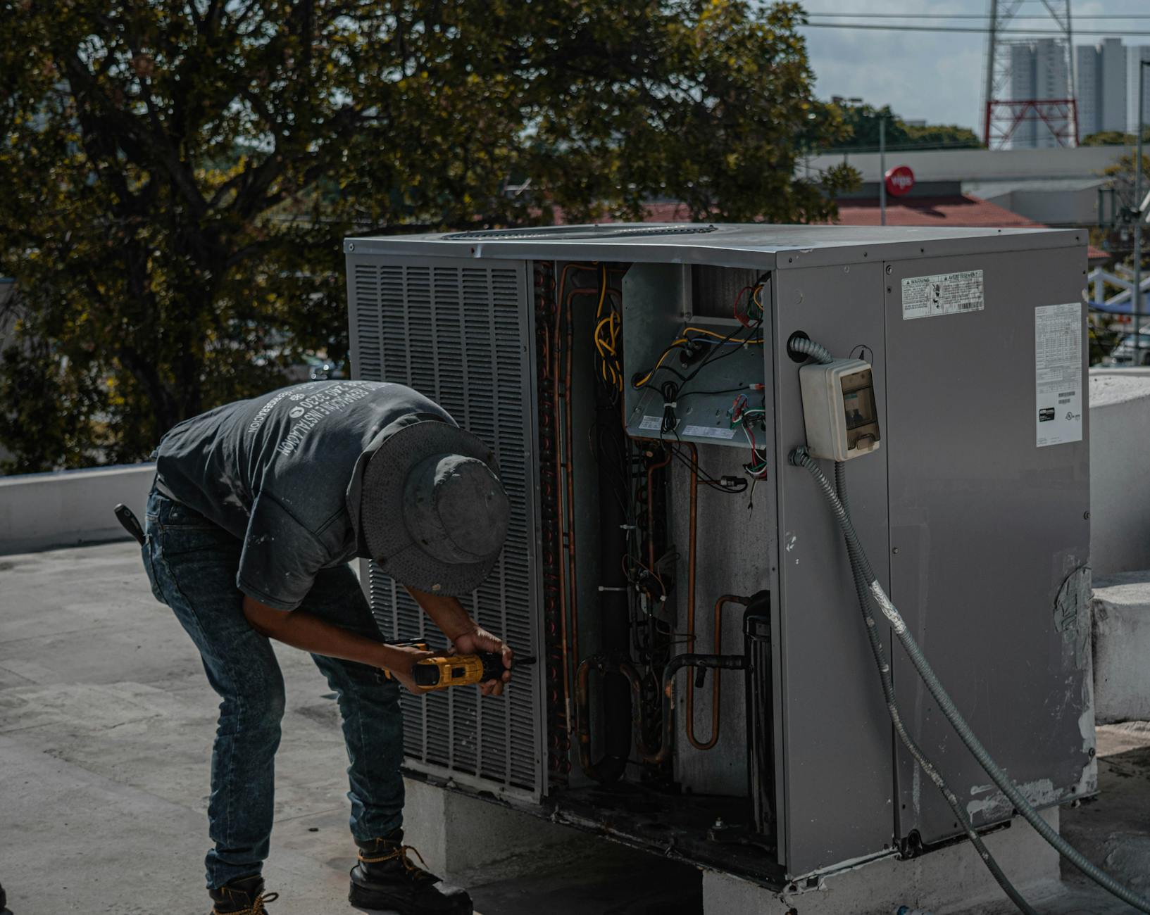 Complete HVAC system replacement